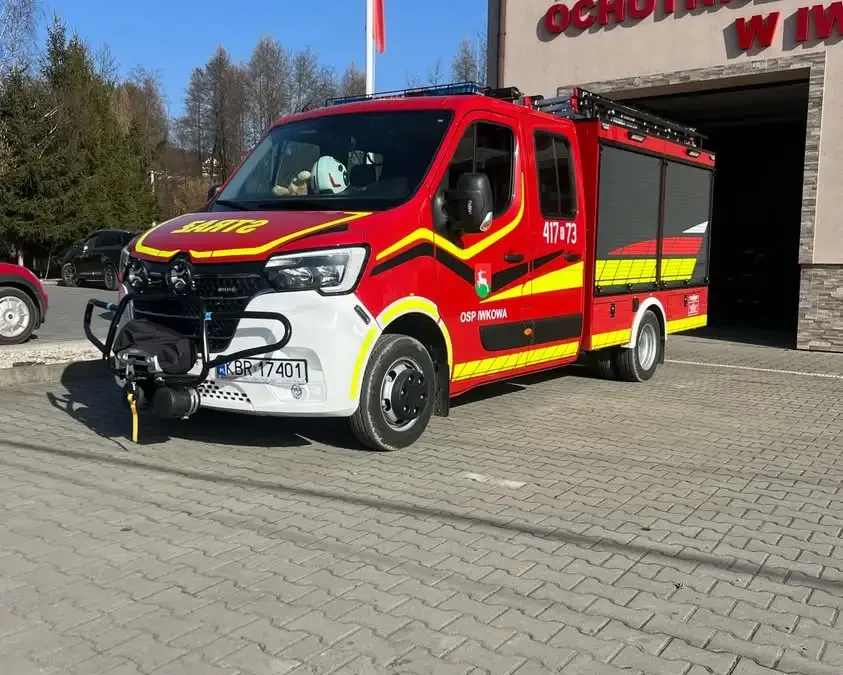 OSP Iwkowa interweniuje przy zdarzeniu medycznym w Iwkowej-Nagórzu