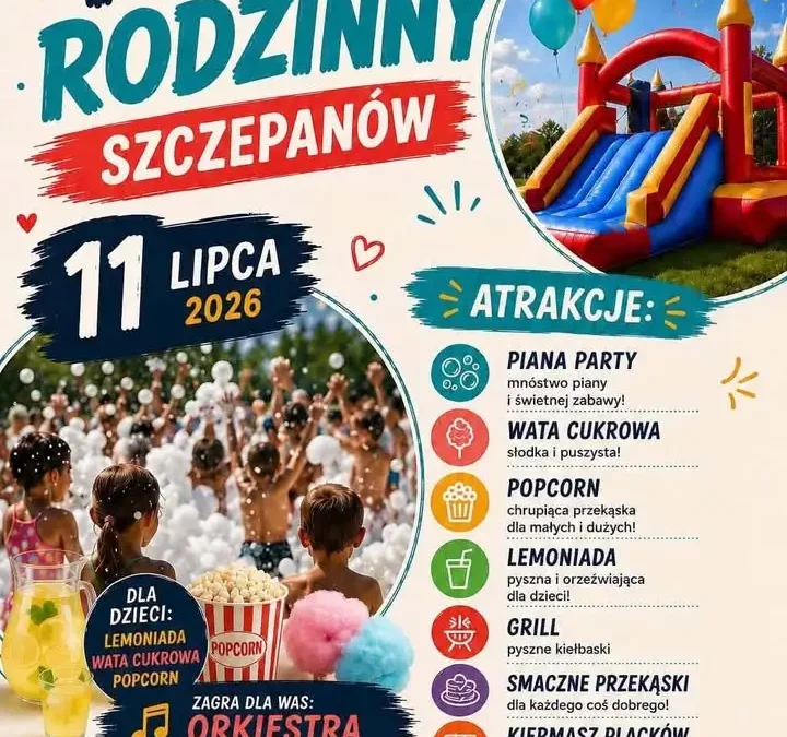 Piknik Rodzinny w Szczepanowie już jutro!
