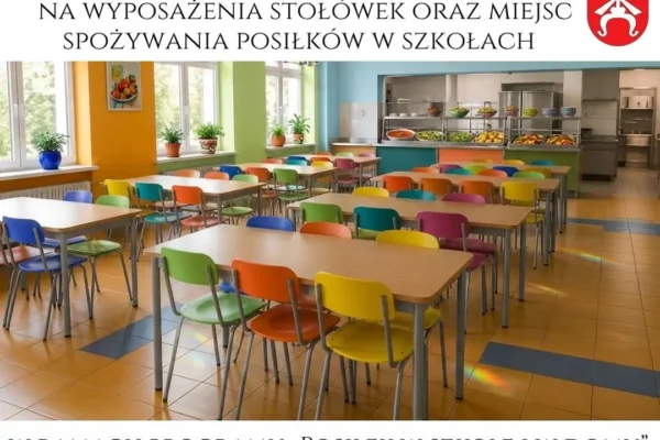 Gmina Dębno doposaży szkolne stołówki za 125 tys. zł – 100 tys. z rządowego programu