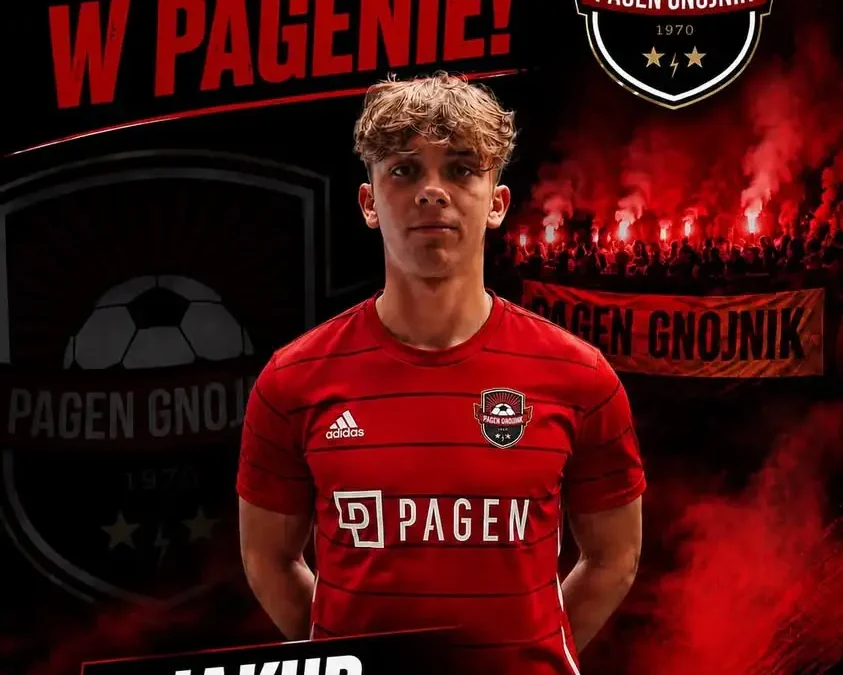 Jakub Dubieniecki nowym zawodnikiem LKS Pagen Gnojnik