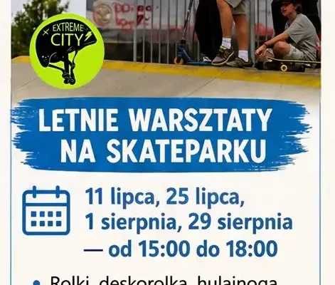 Bezpłatne warsztaty na skateparku w Brzesku – start już dziś