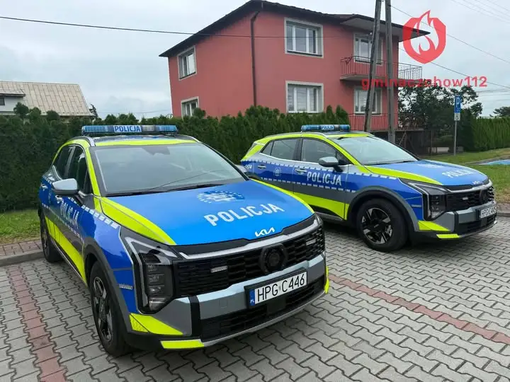 Nowe radiowozy Kia Sportage trafiły do komisariatu w Czchowie