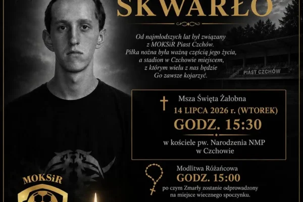 Pożegnanie Przemysława Skwarło – Msza żałobna w Czchowie