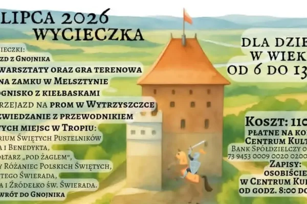 Zmiana terminu wycieczki dla dzieci z Gnojnika – nowa data 30 lipca