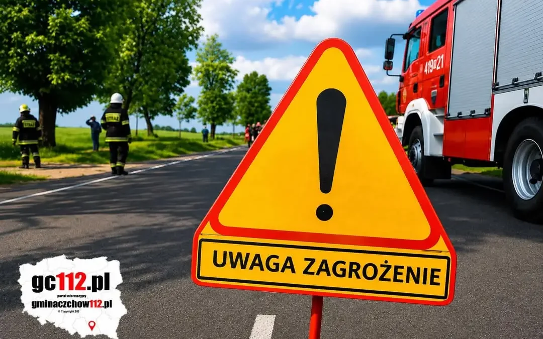 Strażacy z Czchowa usunęli gniazdo owadów błonkoskrzydłych w miejscu publicznym