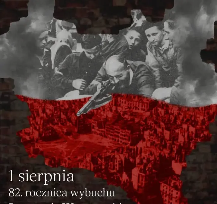 82. rocznica wybuchu Powstania Warszawskiego – hołd dla Bohaterów