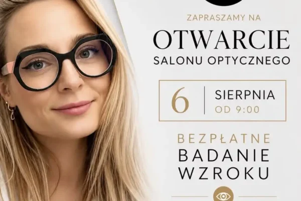 Optyk Żbik otwiera salon w Szczurowej – bezpłatne badania wzroku od 6 sierpnia