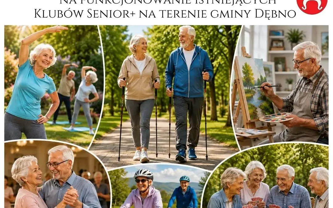 Gmina Dębno otrzymała dofinansowanie na Kluby Senior+ w 2026 roku