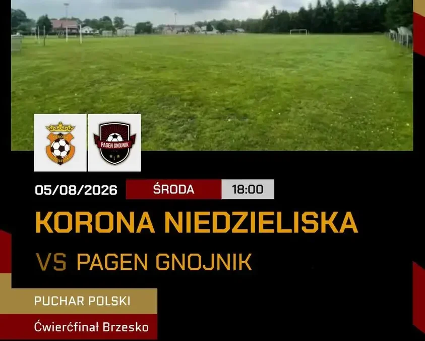 Pucharowy sprawdzian przed ligą: Pagen Gnojnik zmierzy się z Koroną Niedzieliska