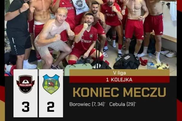 Pagen Gnojnik wygrywa 3:2 z Orawą Jabłonka w emocjonującym meczu V ligi