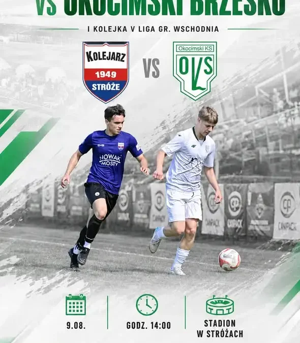 Okocimski Brzesko rozpoczyna sezon 2026/2027 od wyjazdu do Stróż