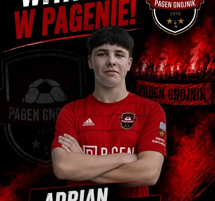 Pagen Gnojnik wita nowego obrońcę: Adrian Piekarz dołącza do drużyny