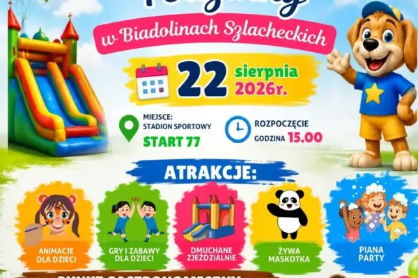 Piknik Rodzinny w Biadolinach Szlacheckich – zaproszenie na wspólną zabawę