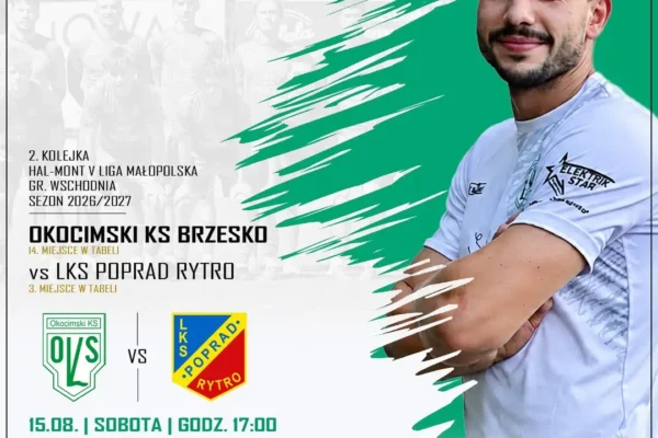 Okocimski Brzesko zainauguruje sezon przed własną publicznością – w sobotę mecz z Popradem Rytro