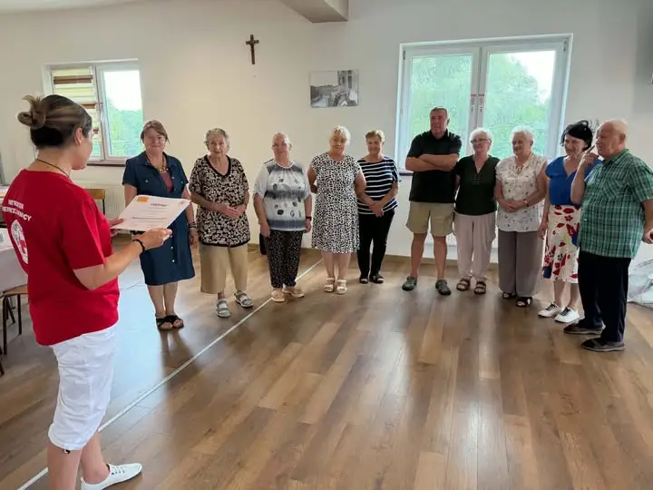 Seniorzy z gminy Dębno szkolili się z ochrony ludności i pierwszej pomocy