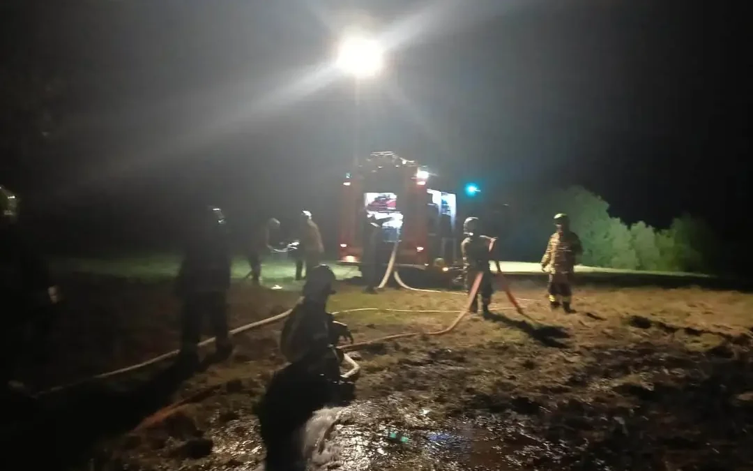 Pożar ścierniska w Tworkowej – szybka akcja strażaków
