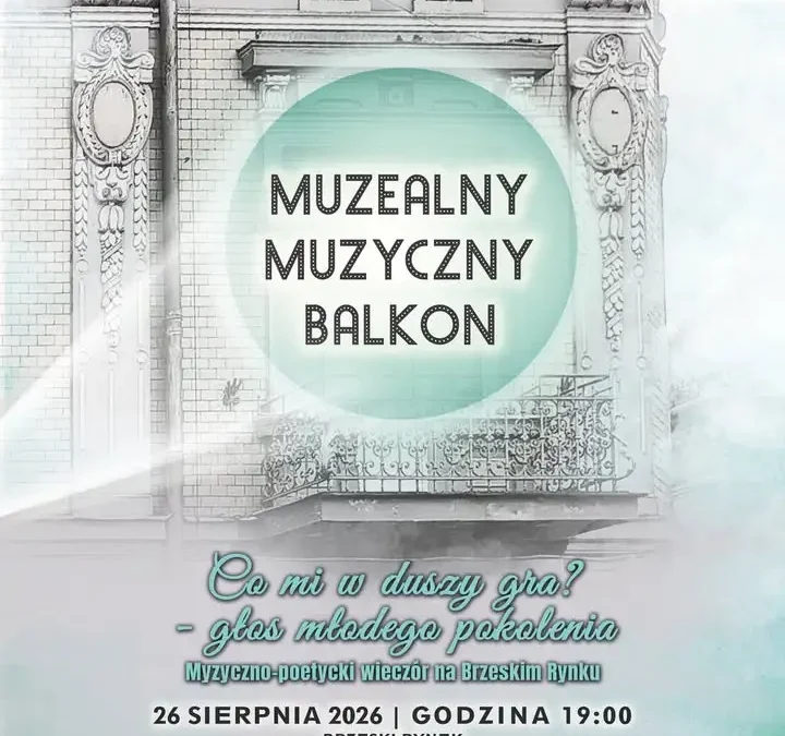 Muzyczny wieczór na Brzeskim Rynku – koncert młodych talentów już 26 sierpnia