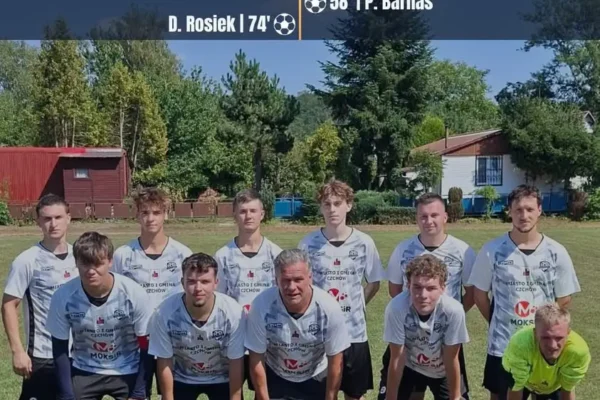 Remis 1:1 w pierwszym meczu ligowym – Piast Czchów walczył do końca
