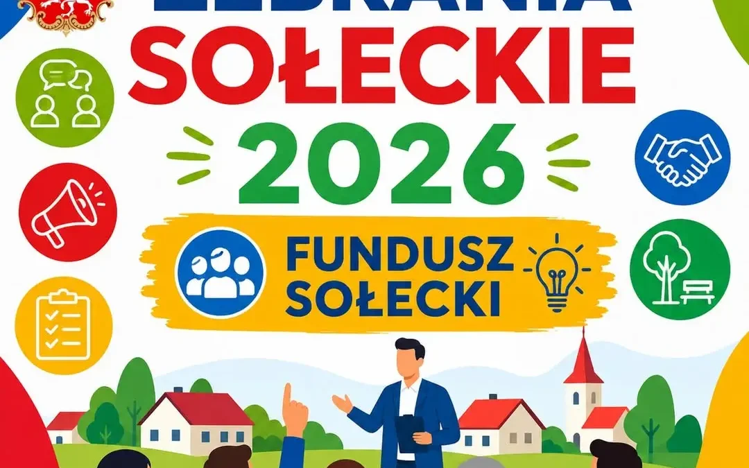 Zebrania sołeckie w gminie Brzesko – harmonogram na wrzesień 2026