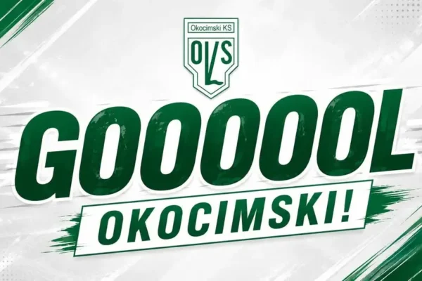 Okocimski zdobywa bramkę kontaktową w 67. minucie – strzelec Maciej Węgrzyn