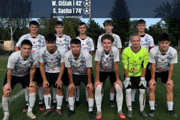 Piast Czchów wygrywa trzeci mecz ligowy 3:0, ale skuteczność pozostawia niedosyt