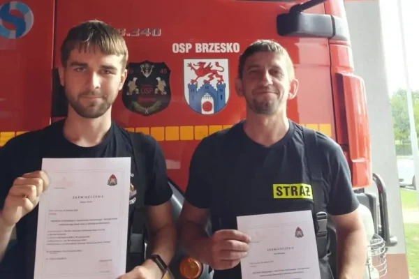 Strażacy z OSP Brzesko ukończyli szkolenie z ratownictwa chemicznego