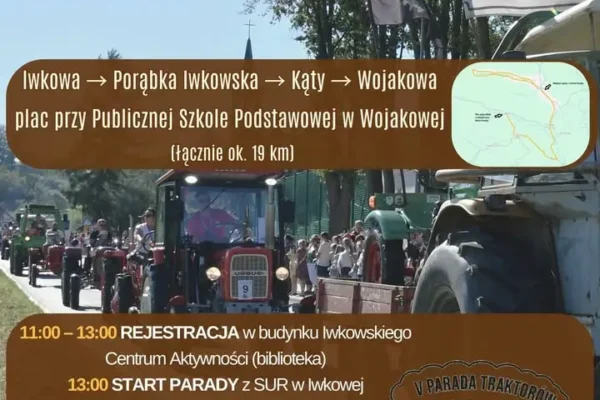 V Parada Traktorów w Gminie Iwkowa – 30 sierpnia 2026