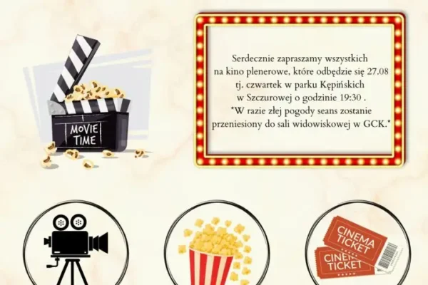Kino plenerowe w Szczurowej: „Król Lew” pod gwiazdami już dziś!