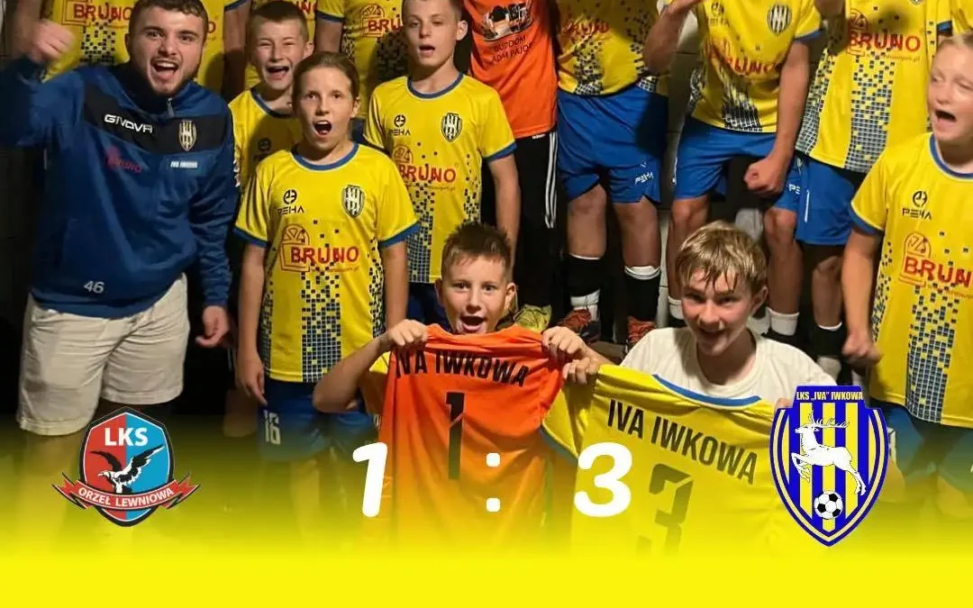 Młodziki z Iwy Wkowej wygrywają na inaugurację sezonu z Orłem Lewniowa 3:1