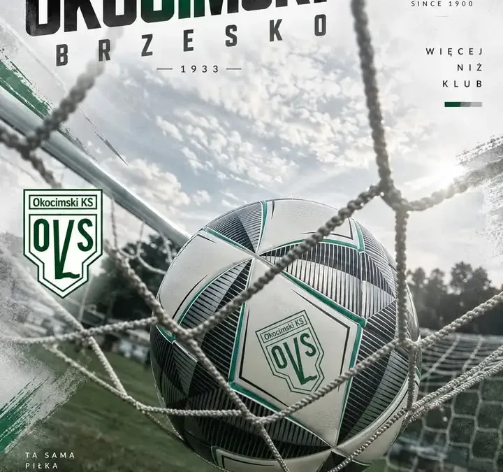 Okocimski Brzesko z nowymi piłkami meczowymi od MZPN Kraków