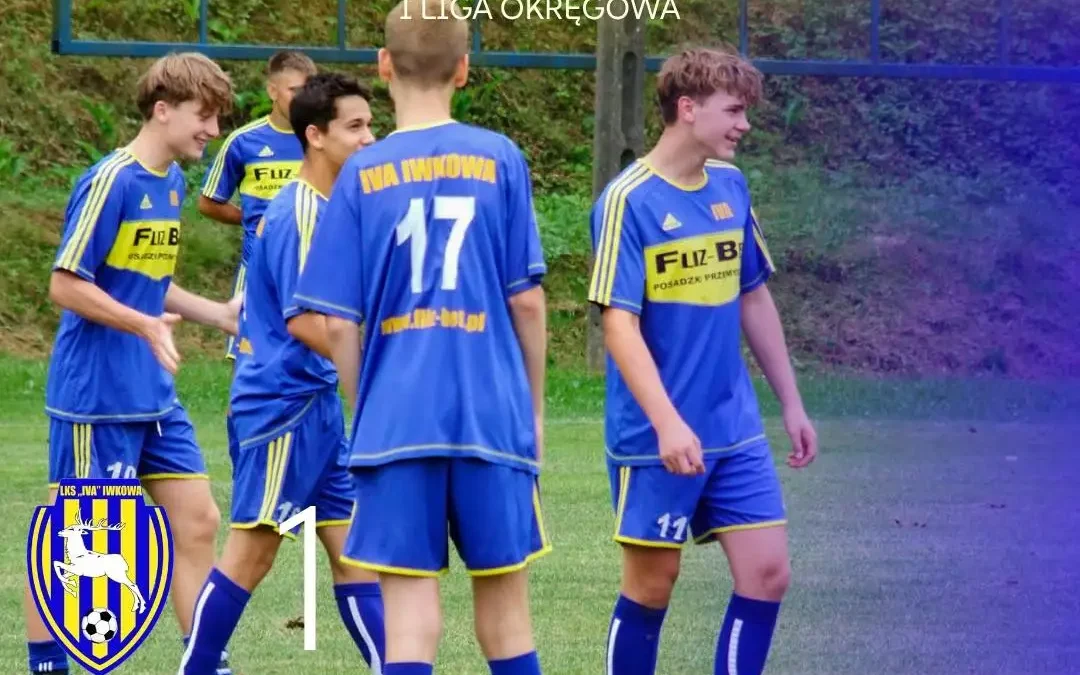 Juniorzy Iva Iwkowa przegrali z liderem BKS Bochnia 1:2. Dwie czerwone kartki