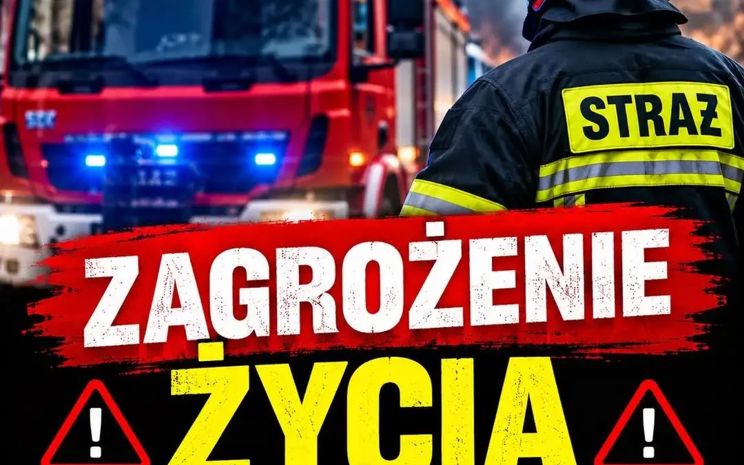 Tymowa: Strażacy z JRG Brzesko i OSP KSRG Tymowa ratowali mieszkańca z nagłym zatrzymaniem krążenia