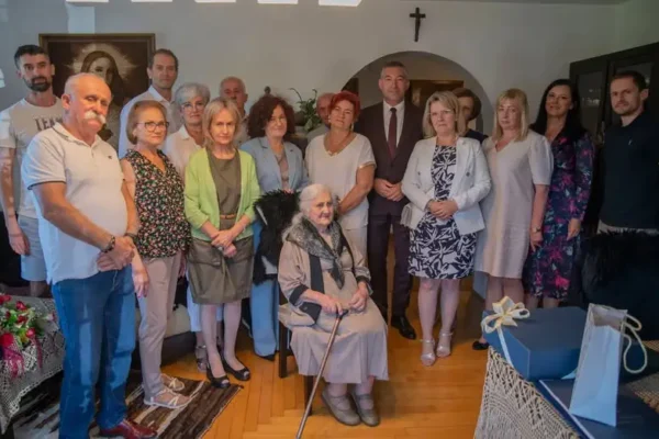 Pani Maria Żak z Gnojnika świętuje setne urodziny