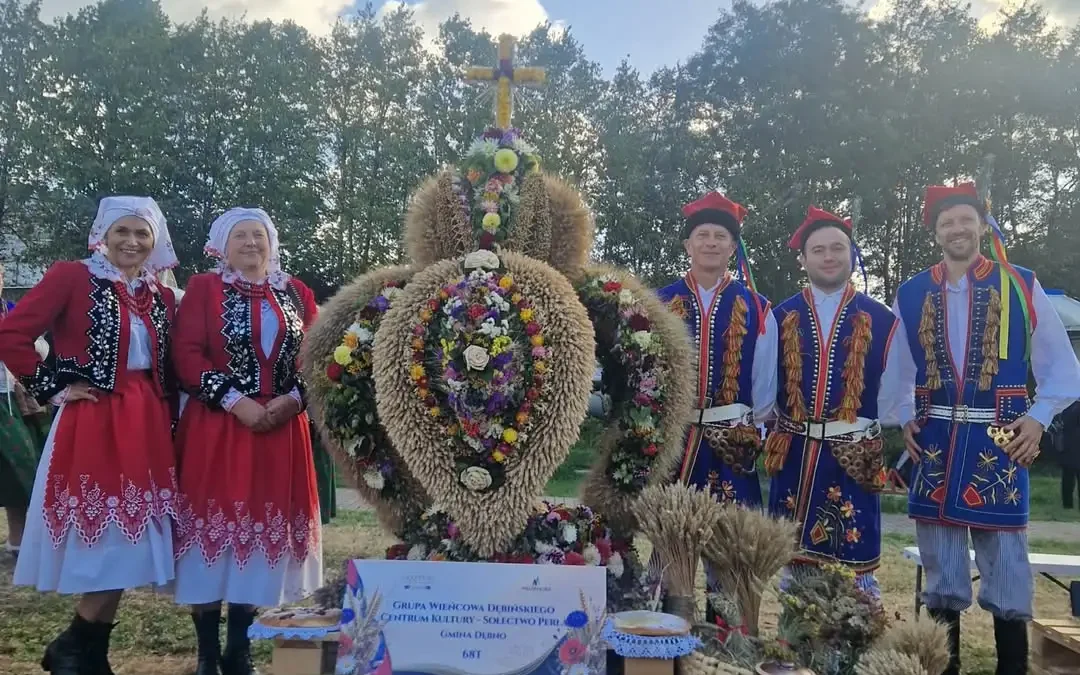 Gmina Dębno reprezentowana na Dożynkach Województwa Małopolskiego w Krakowie