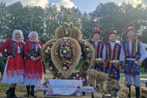 Gmina Dębno reprezentowana na Dożynkach Województwa Małopolskiego w Krakowie