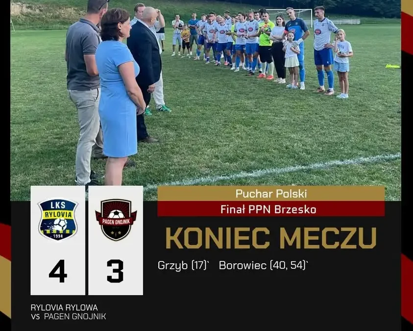 Puchar Polski: Pagen Gnojnik przegrał w Jadownikach 3:4 po dramatycznym meczu