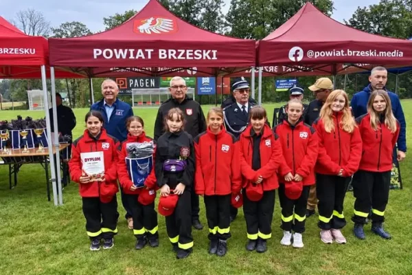 Młodzież z Tymowej na zawodach powiatowych MDP — 7. i 9. miejsce
