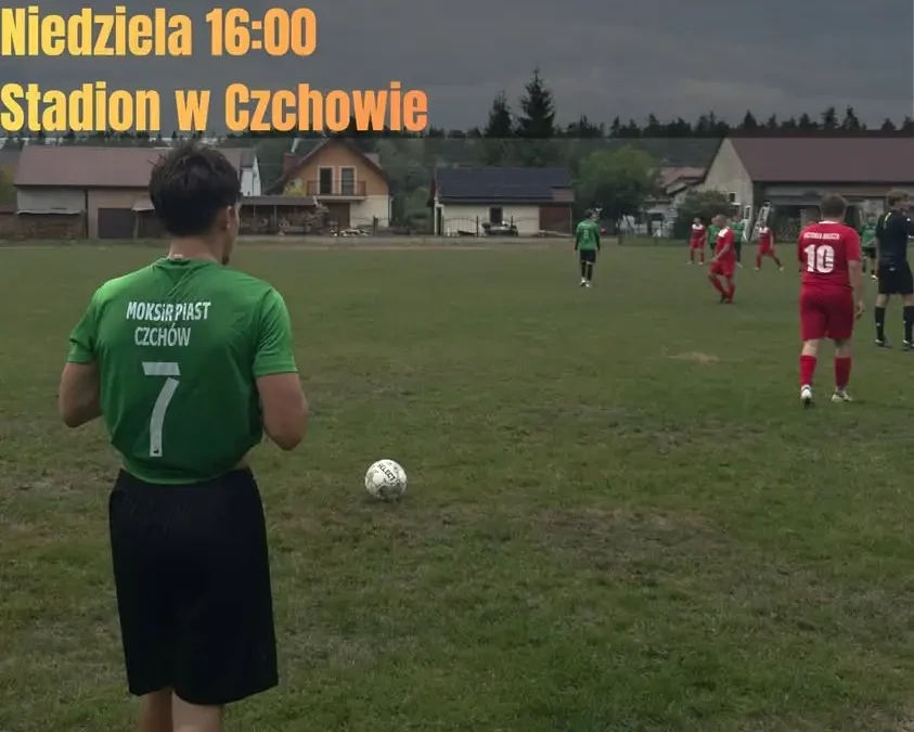 Piast Czchów zmierzy się z Jadowniczanką II Jadowniki w 7. kolejce B klasy