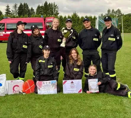 Druhny z OSP Perła wicemistrzyniami Małopolski w zawodach sportowo-pożarniczych