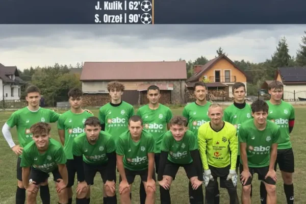 Piast Czchów wygrywa 2:1 z Victorią Bielcza i utrzymuje drugie miejsce w tabeli
