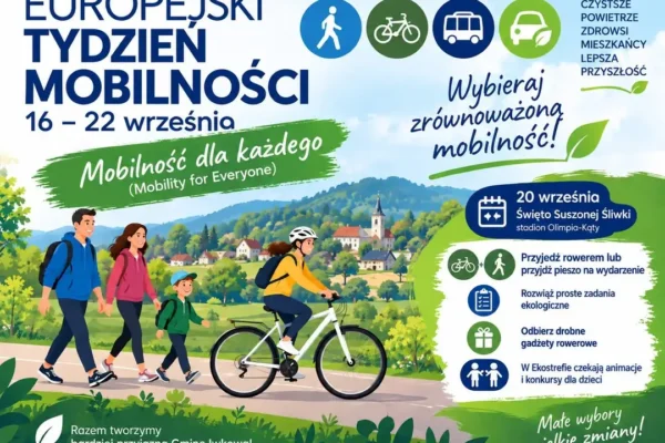 Gmina Iwkowa promuje zrównoważoną mobilność. Europejski Tydzień Mobilności 2026