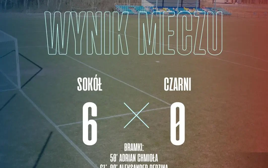 Sokół Borzęcin rozbił Czarnych Kobyle 6:0 w 6. kolejce ligi okręgowej