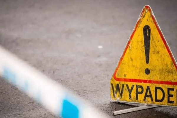Wypadek na DK75 w Będzieszynie – droga zablokowana, ruch na objazdach