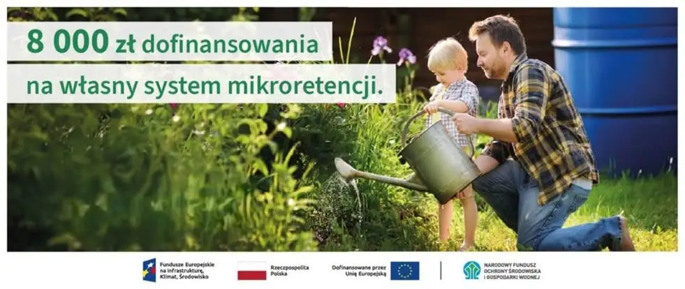 Mikroretencja wód opadowych: dofinansowanie dla mieszkańców gminy Szczurowa