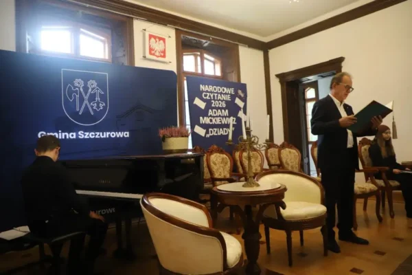 Narodowe Czytanie 2026 w Szczurowej: „Dziady” Adama Mickiewicza