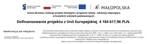 Brzesko: trwa nabór do projektu „Dostępne i przyjazne szkoły”