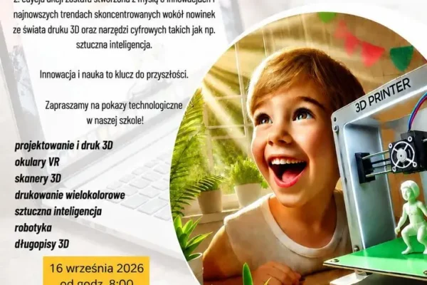 Dzień Technologiczny w szkole podstawowej nr 3 w Brzesku – druga edycja już 16 września