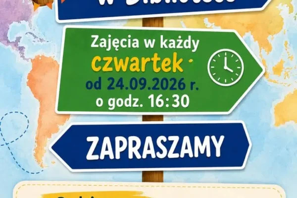 Mali Globtroterzy w Bibliotece w Brzesku – zajęcia dla dzieci w każdy czwartek