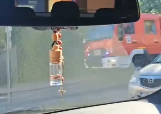 Pożar na ulicy Tymowskiej w Czchowie. Na miejscu działały służby ratunkowe