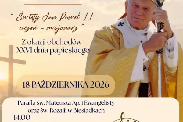 Koncert Papieski w Biesiadkach z okazji XXVI Dnia Papieskiego
